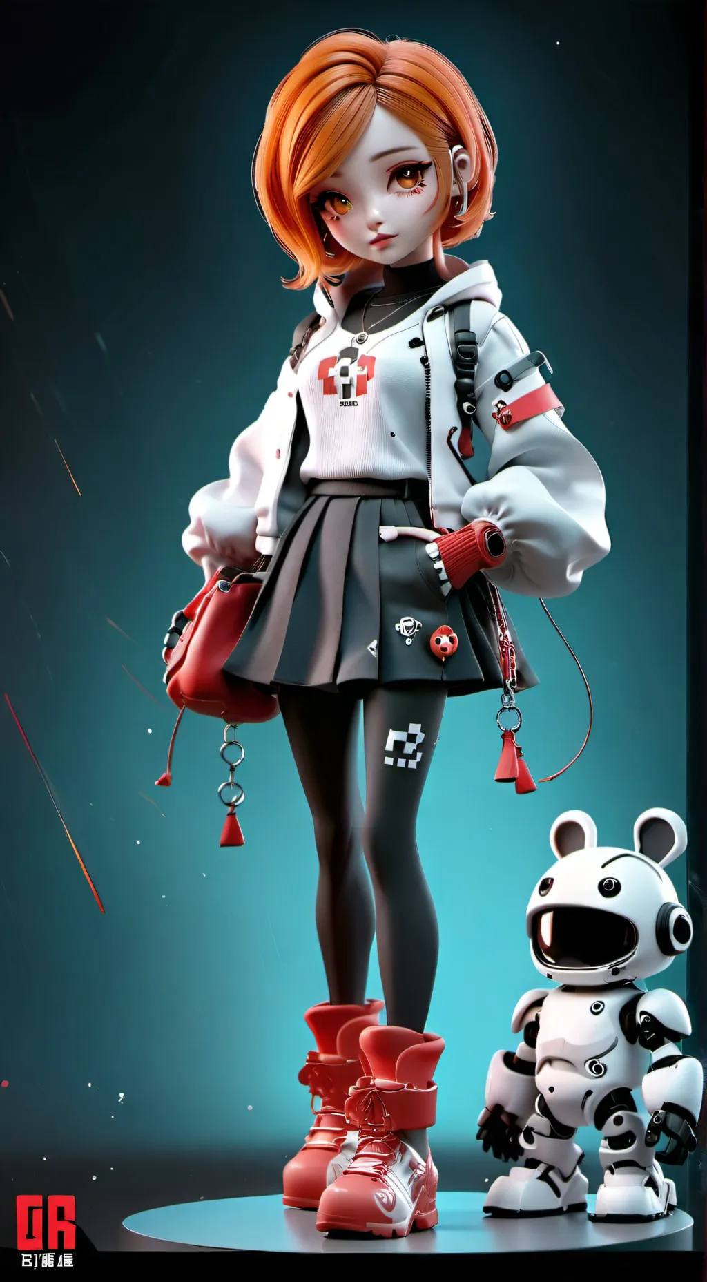 ai character: Sister location  background