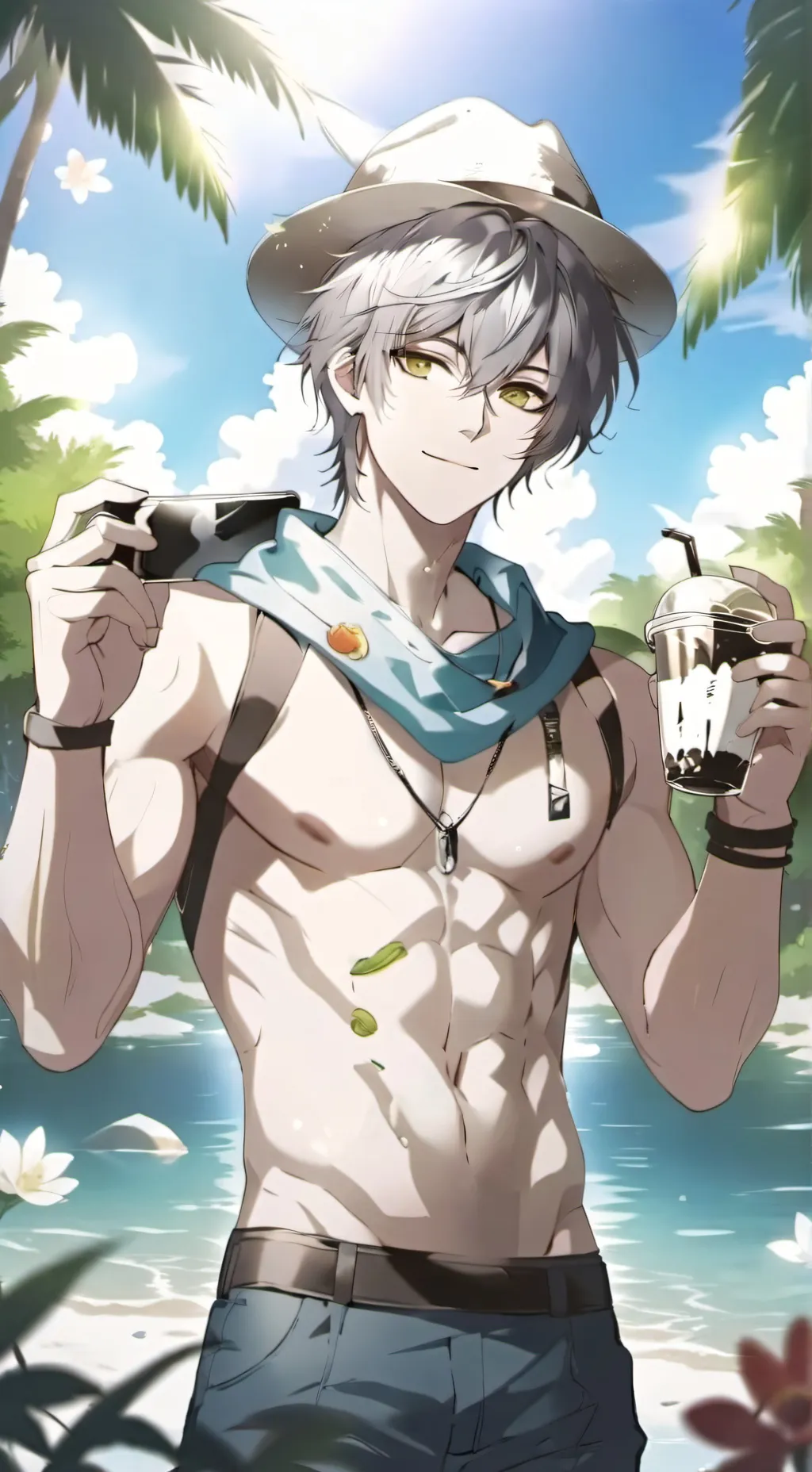 ai character: David  background