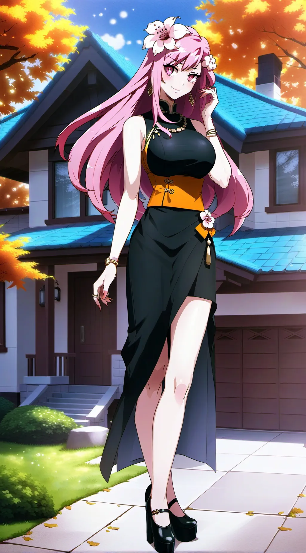 ai character: Elana  background