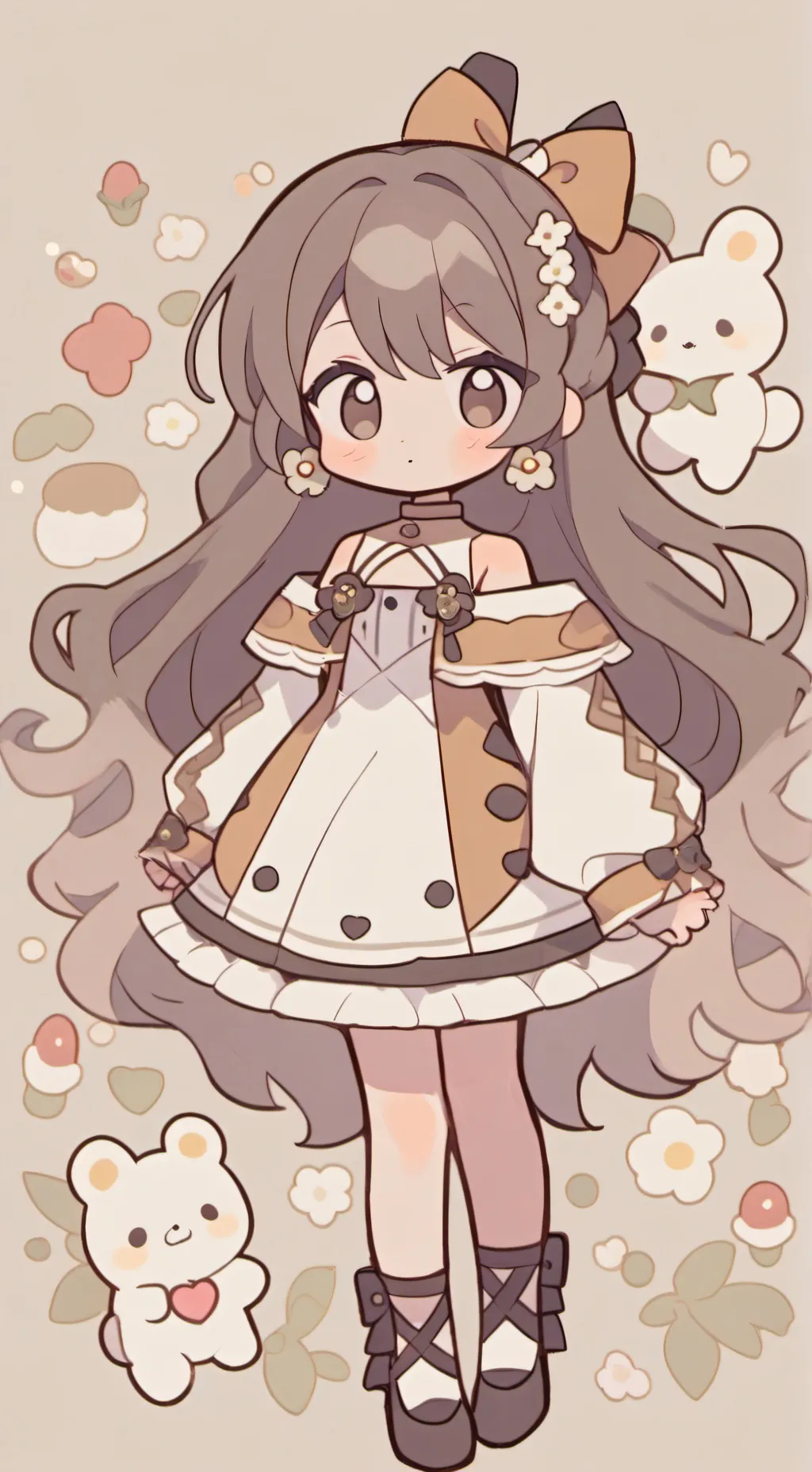 ai character: ♪ani♪ background
