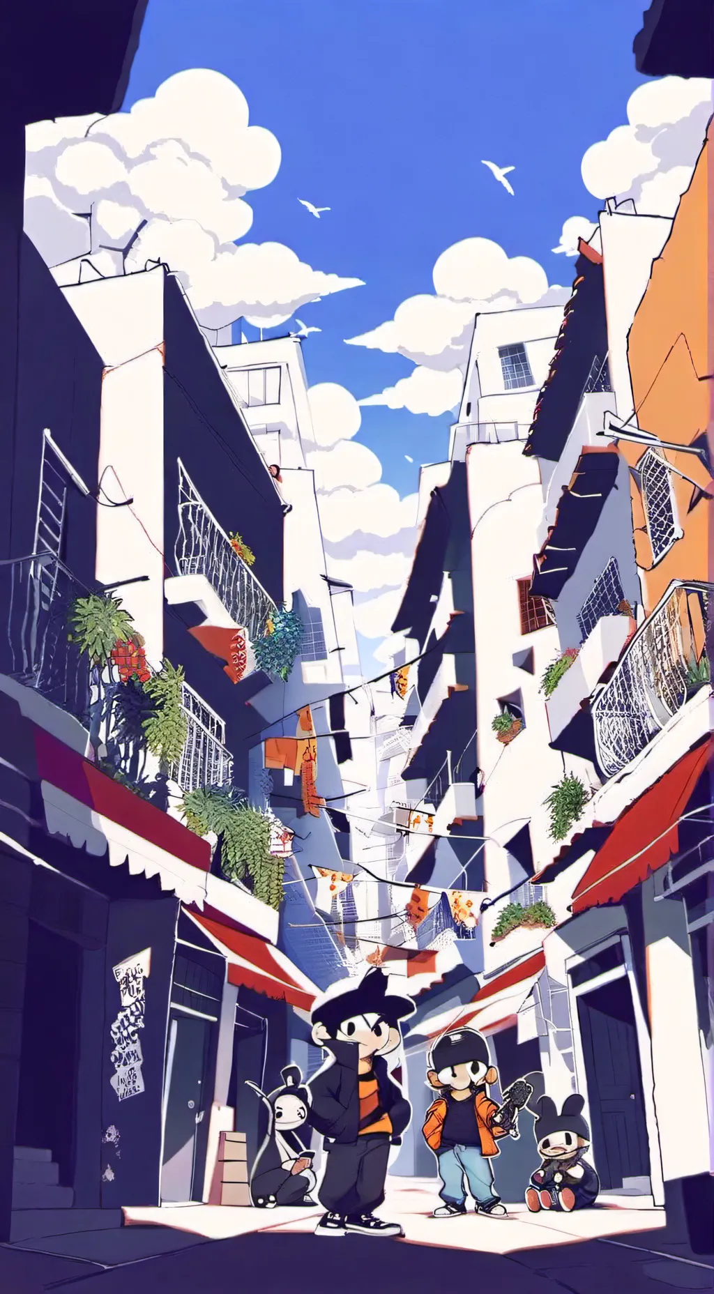 ai character: Knd español background