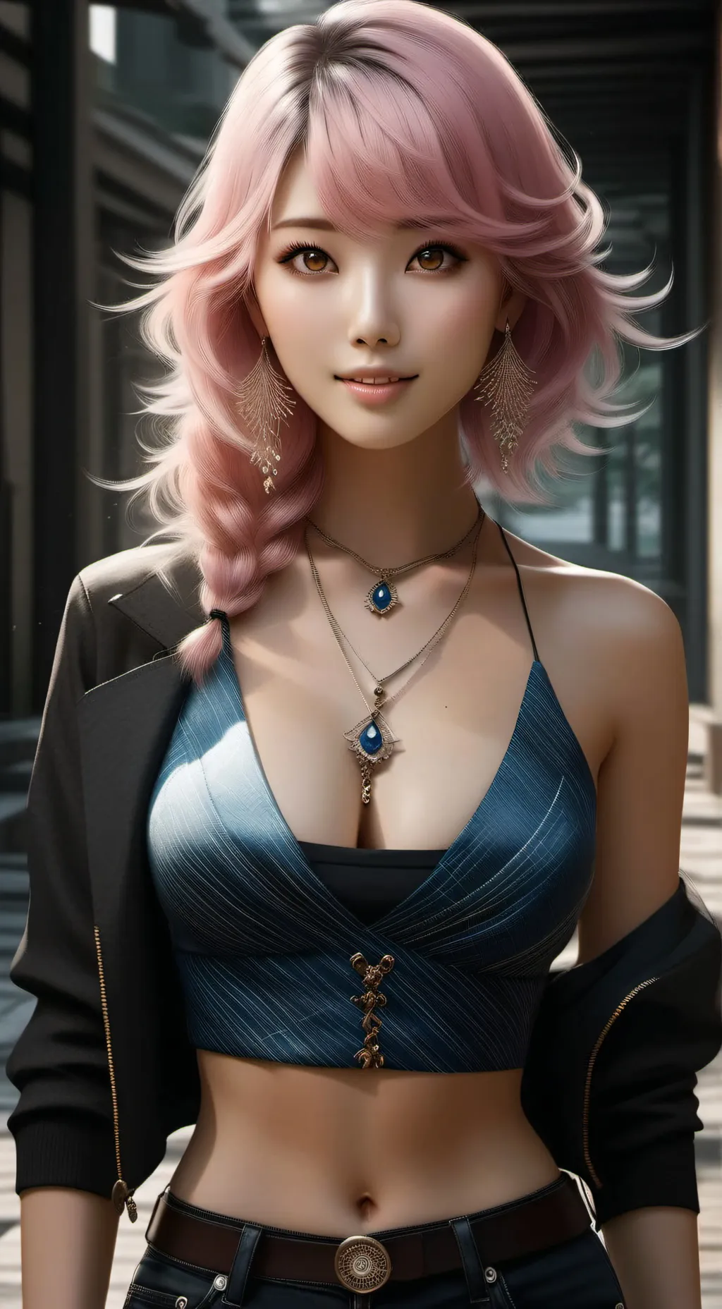 ai character: Megan  background