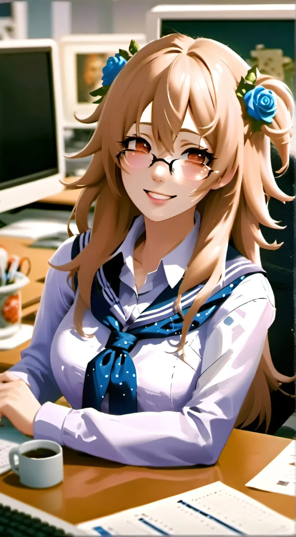 ai character: Himeko background