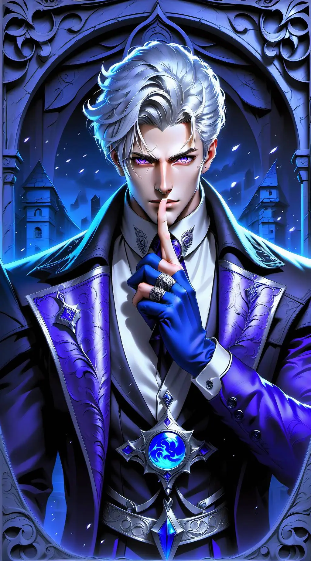 ai character: Kaname Ryu 👑 background