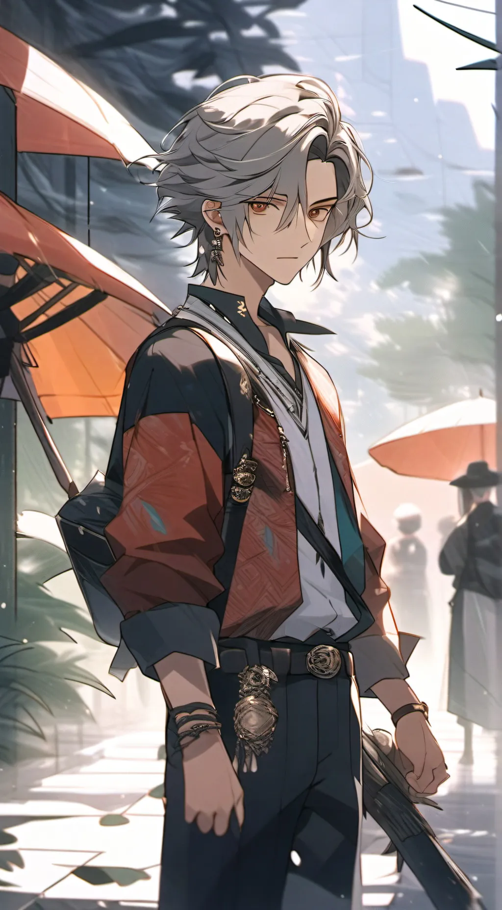 ai character: Daniel  background