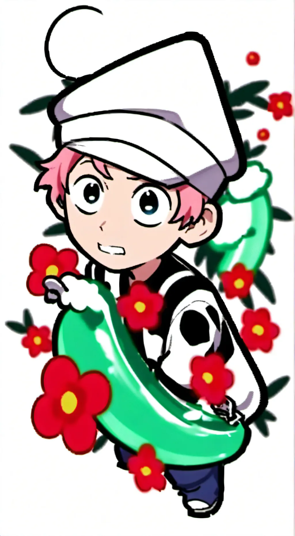 ai character: Sprout. background