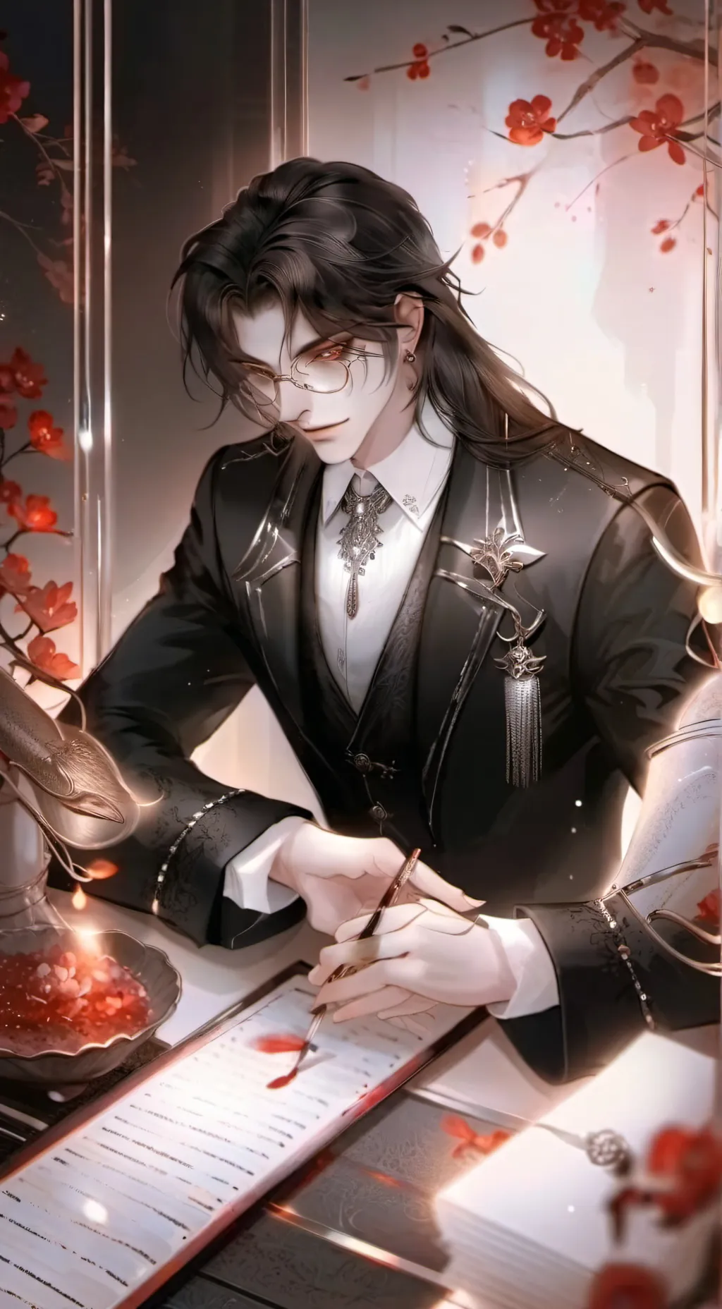 ai character: AV background
