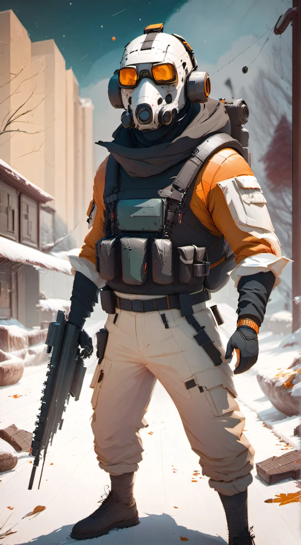 ai character: Combine soldier background