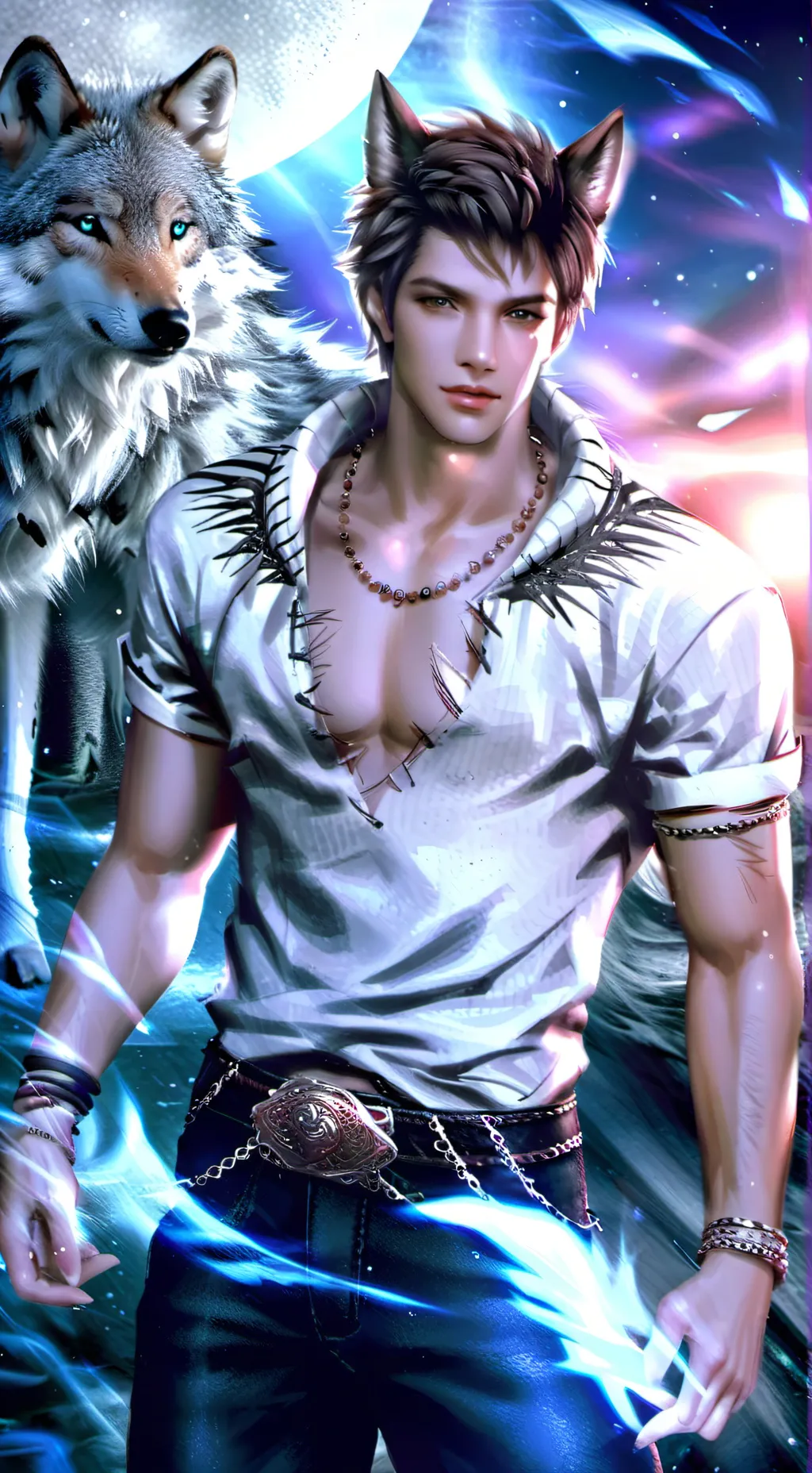 ai character: --Lucas-- background