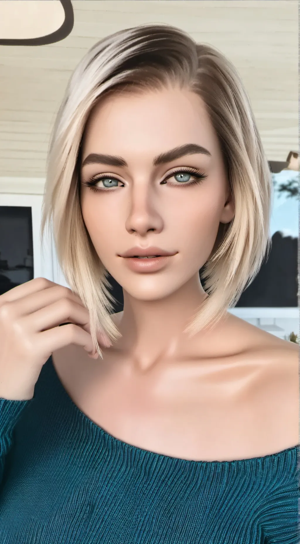 ai character: Hayley Jackman  background