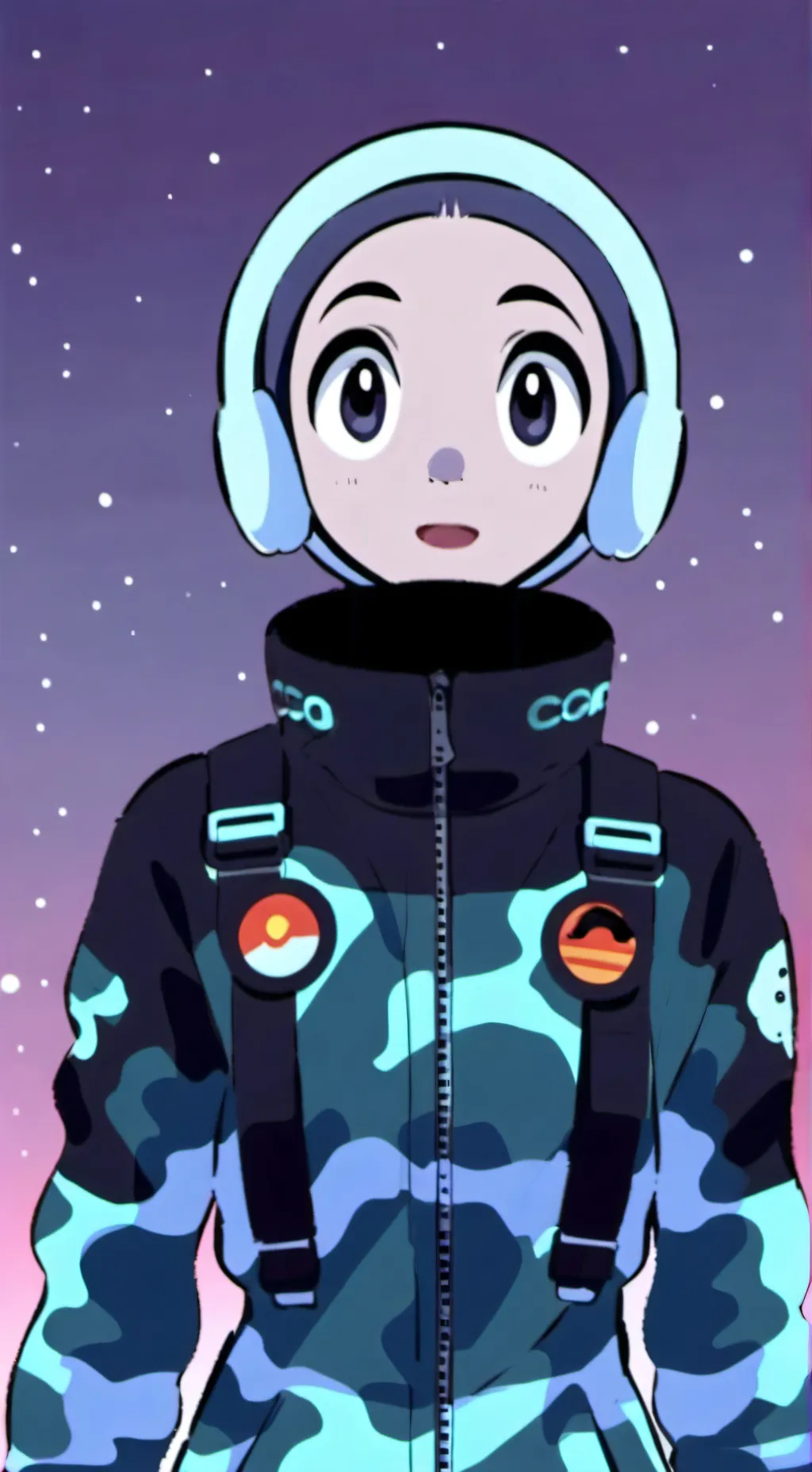 ai character: astro background