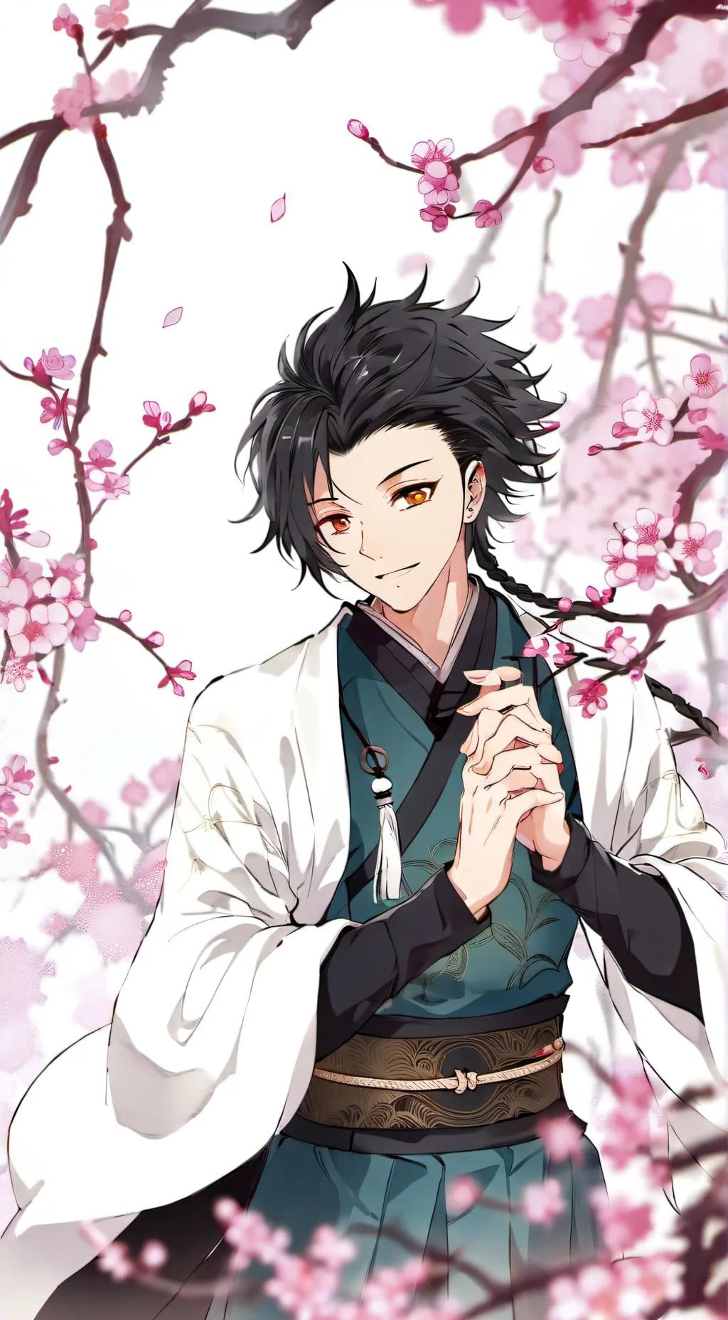 ai character: SpiritHashiraWoods background