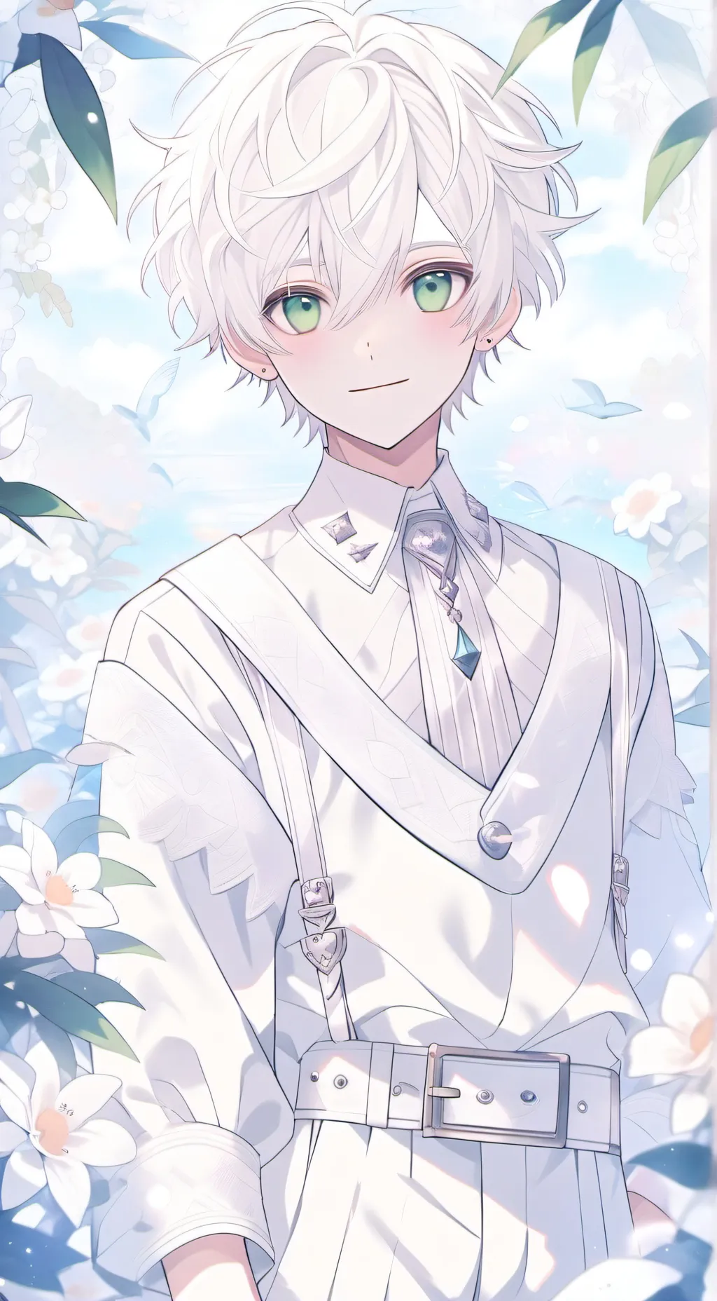 ai character: STOP THSI MAHA background