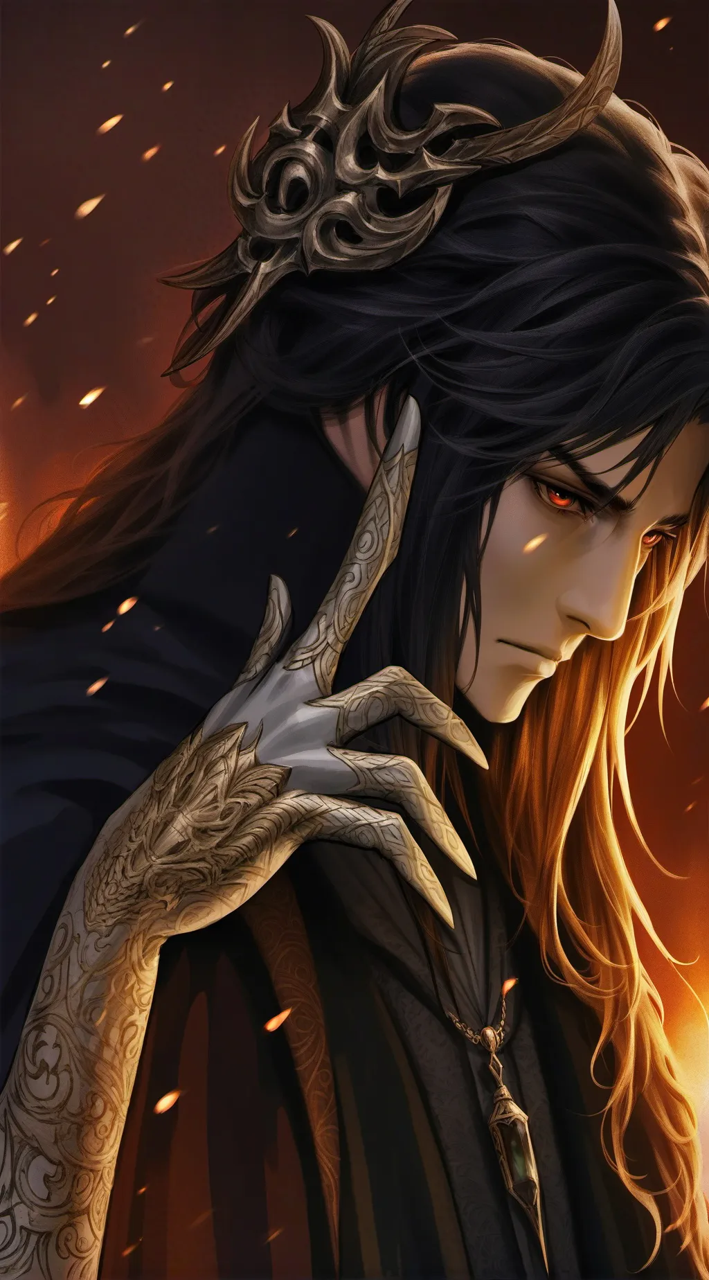ai character: Sololeveling(liko) background