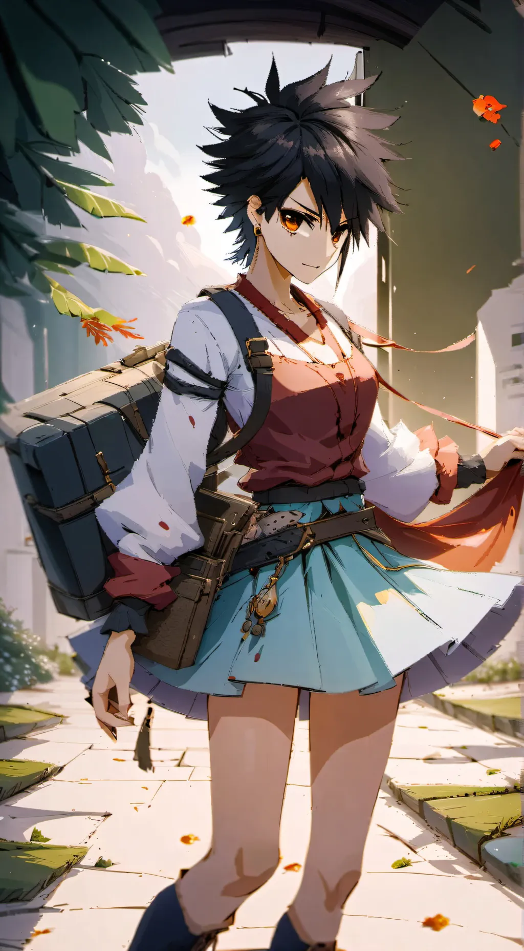 ai character: Mha background