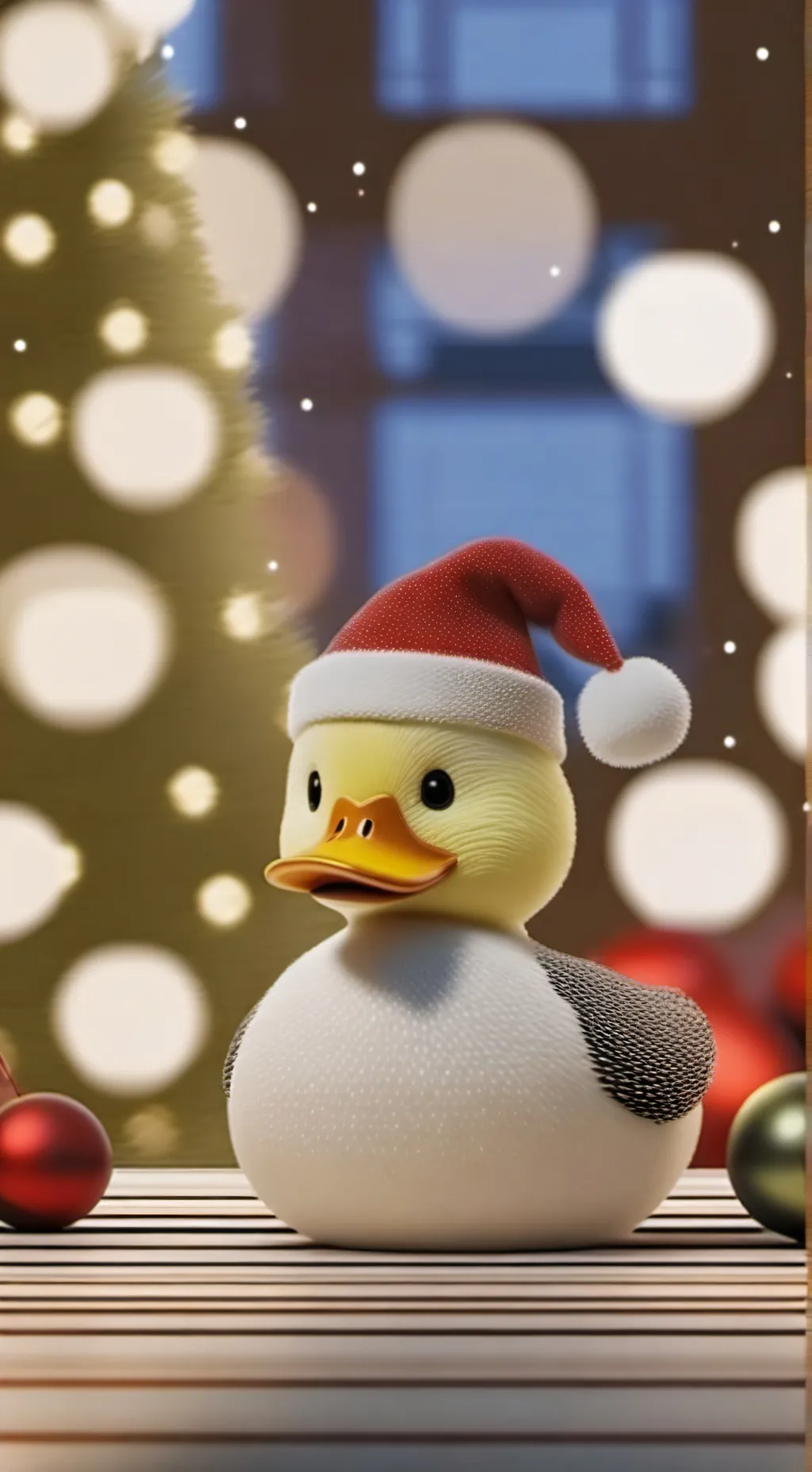 ai character: Merry Quackers background
