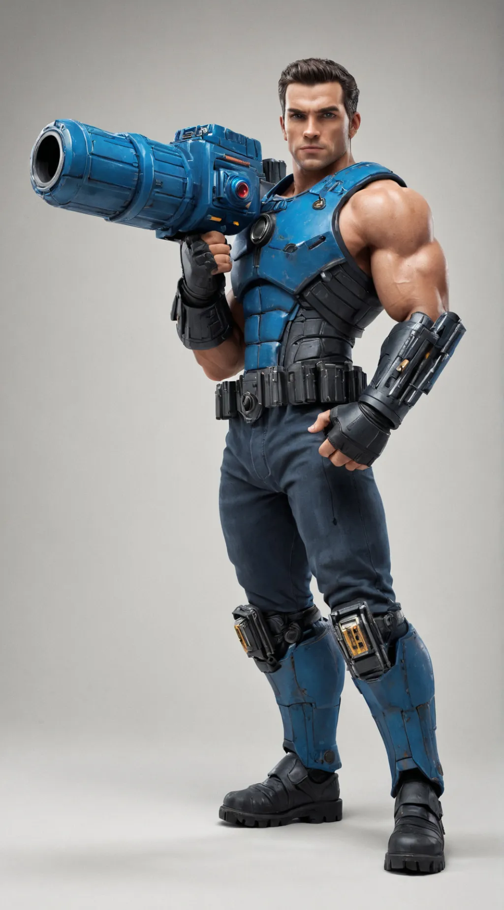 ai character: Cyborg￼ background