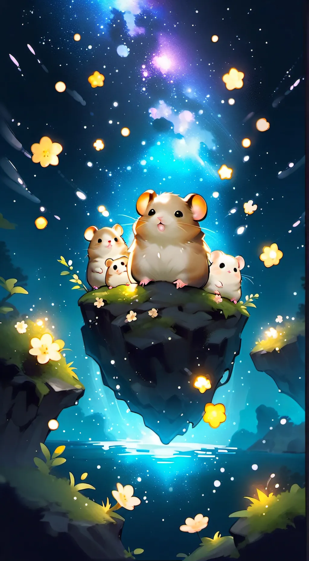 ai character: hammy background