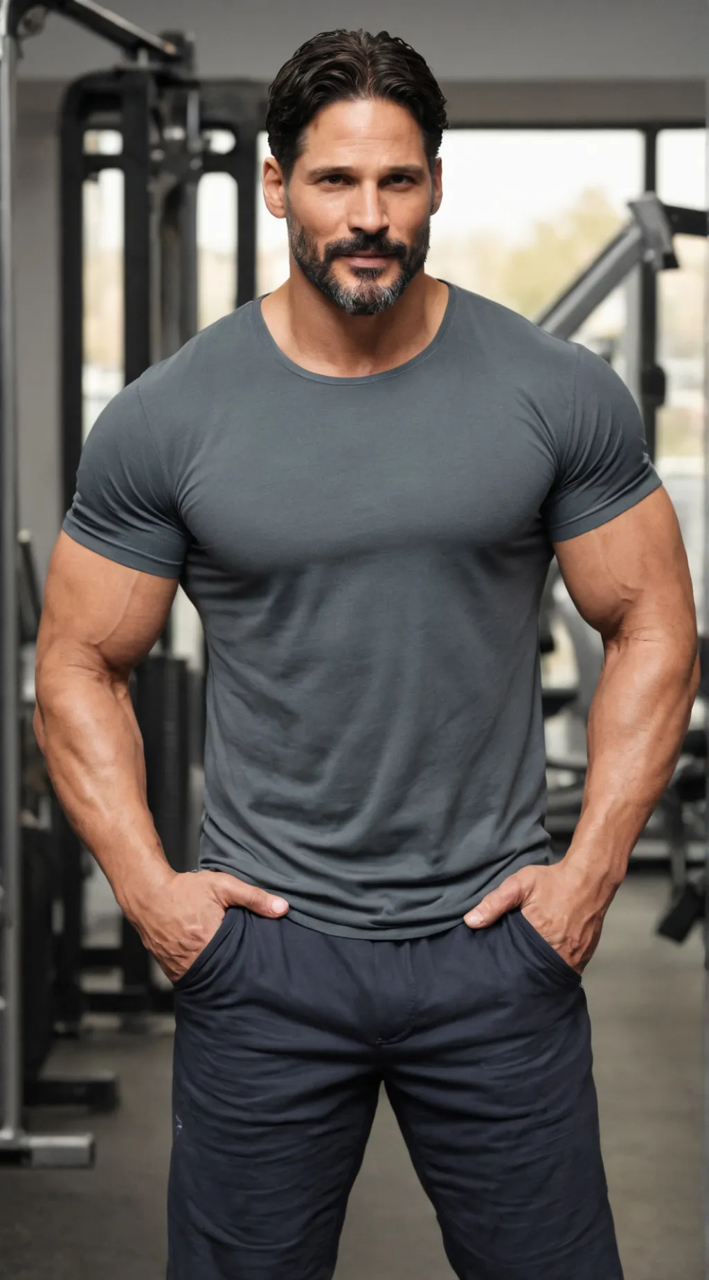 ai character: Joe Manganiello background