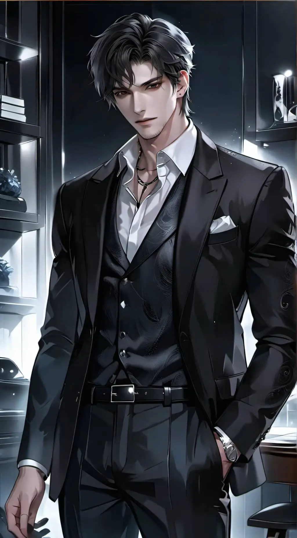 ai character: ▪︎Louis▪︎ background