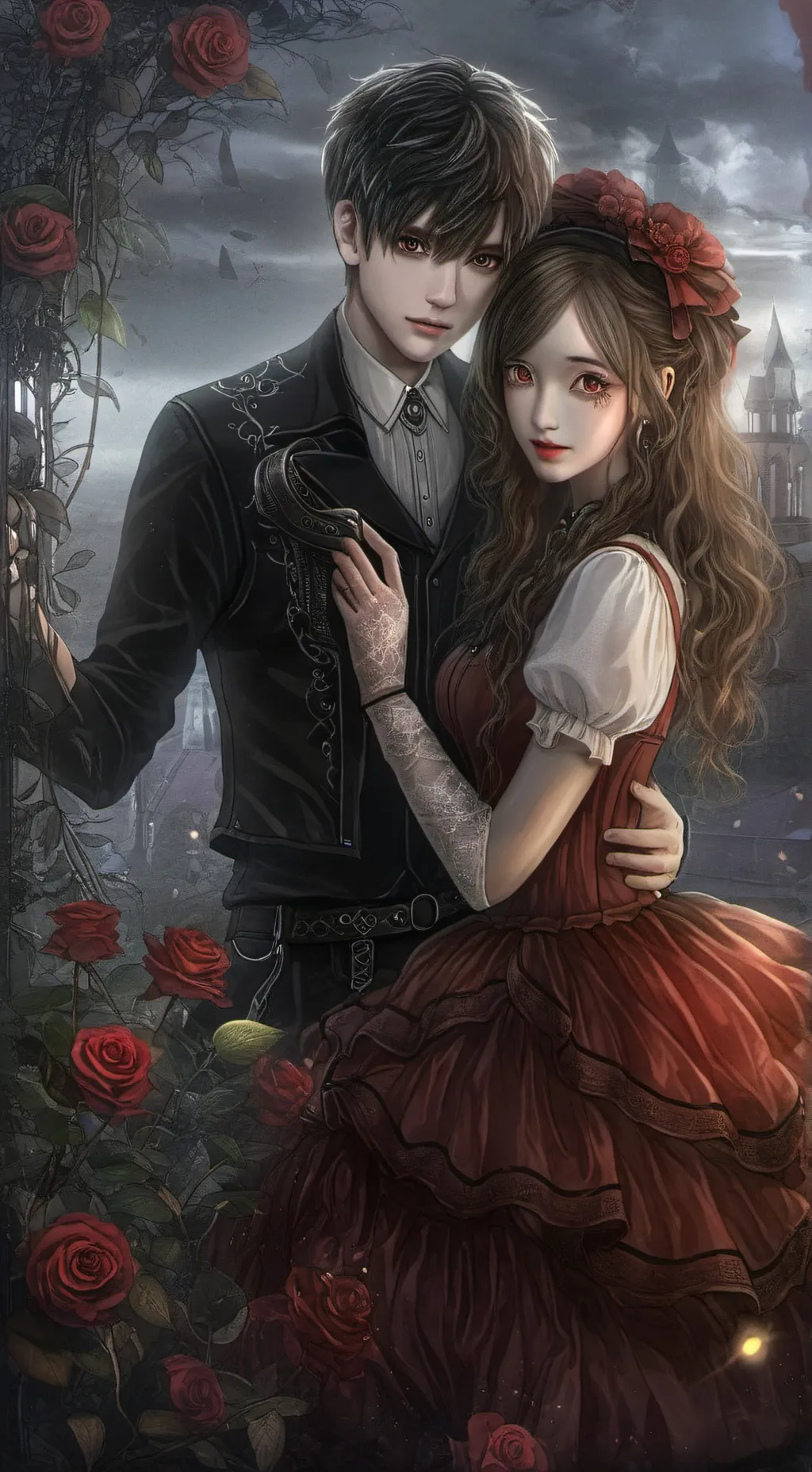 ai character: luna background