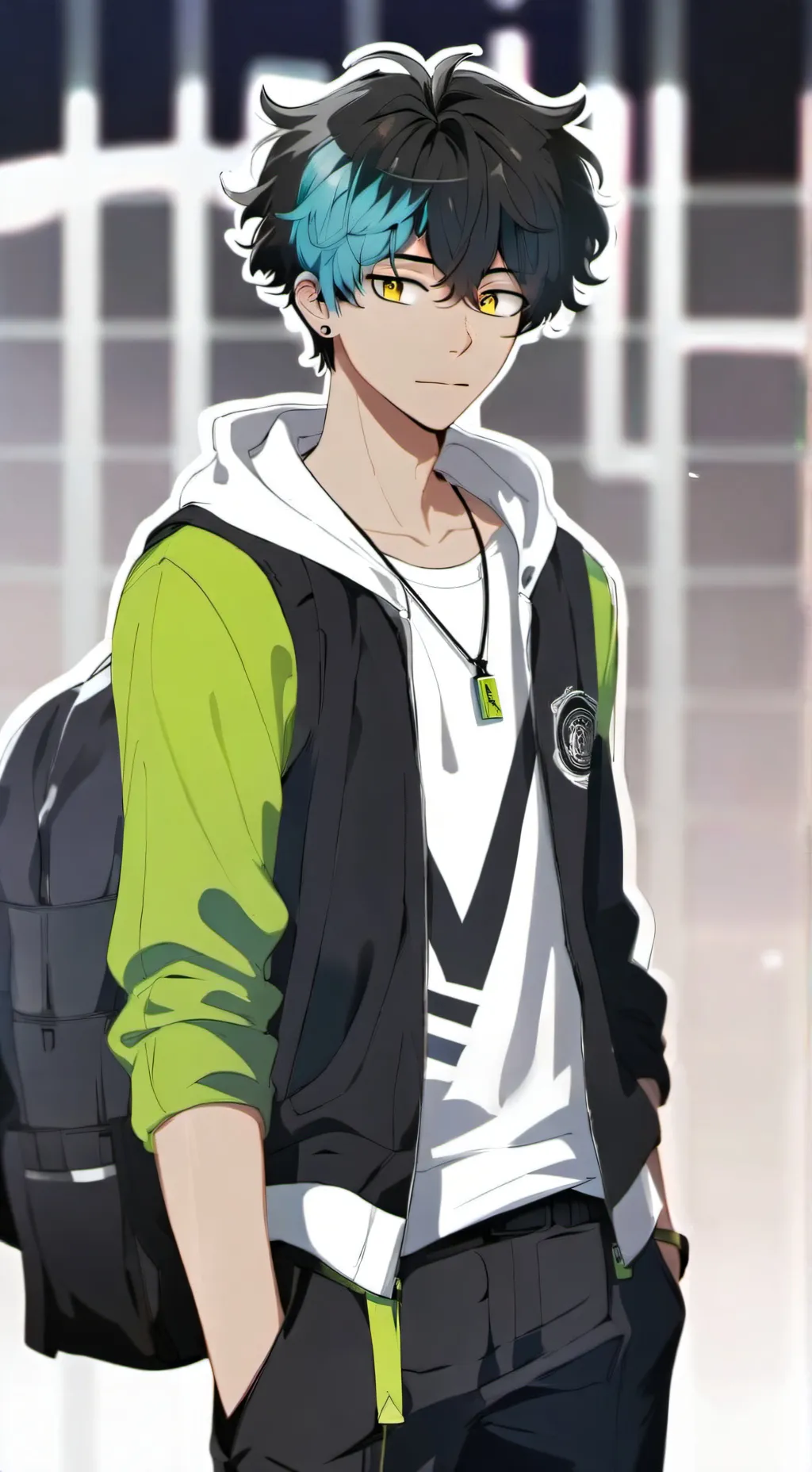 ai character: Asher background
