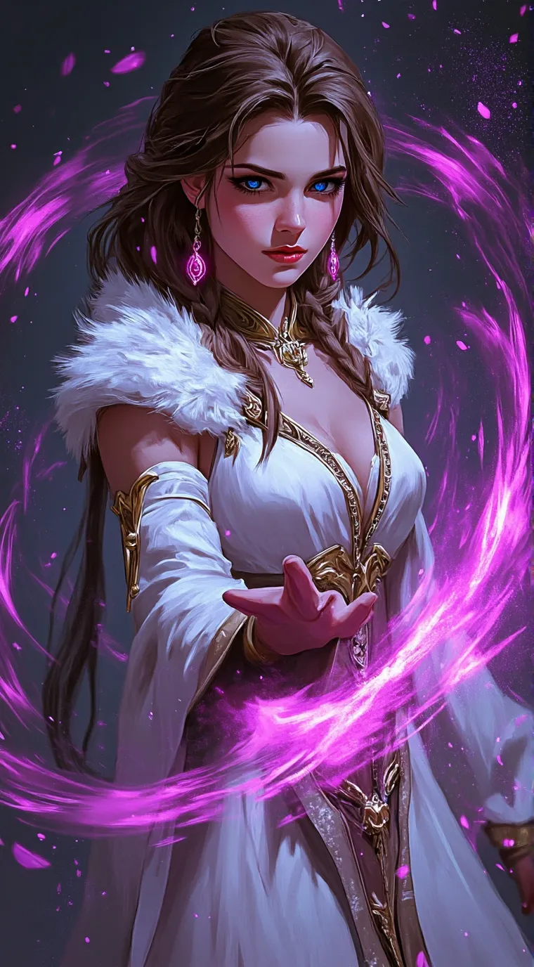 ai character: angl background