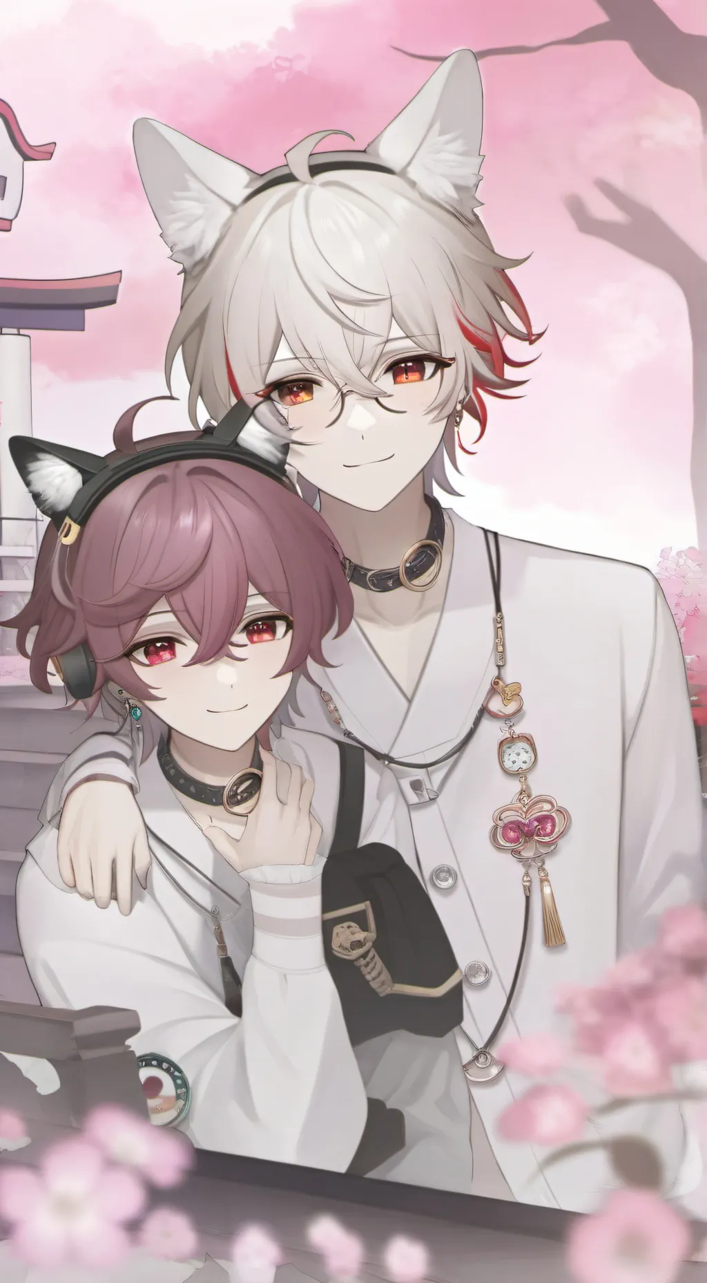 ai character: Asai & Hina background