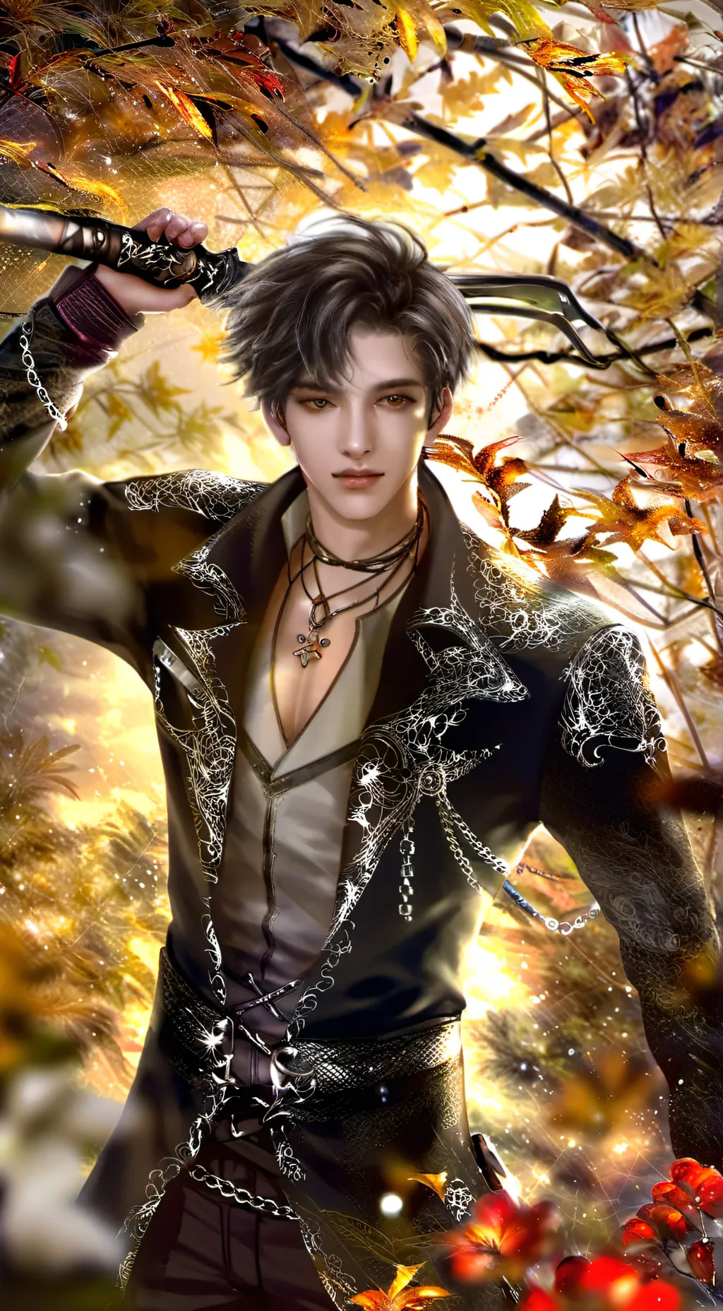 ai character: Normal boy background