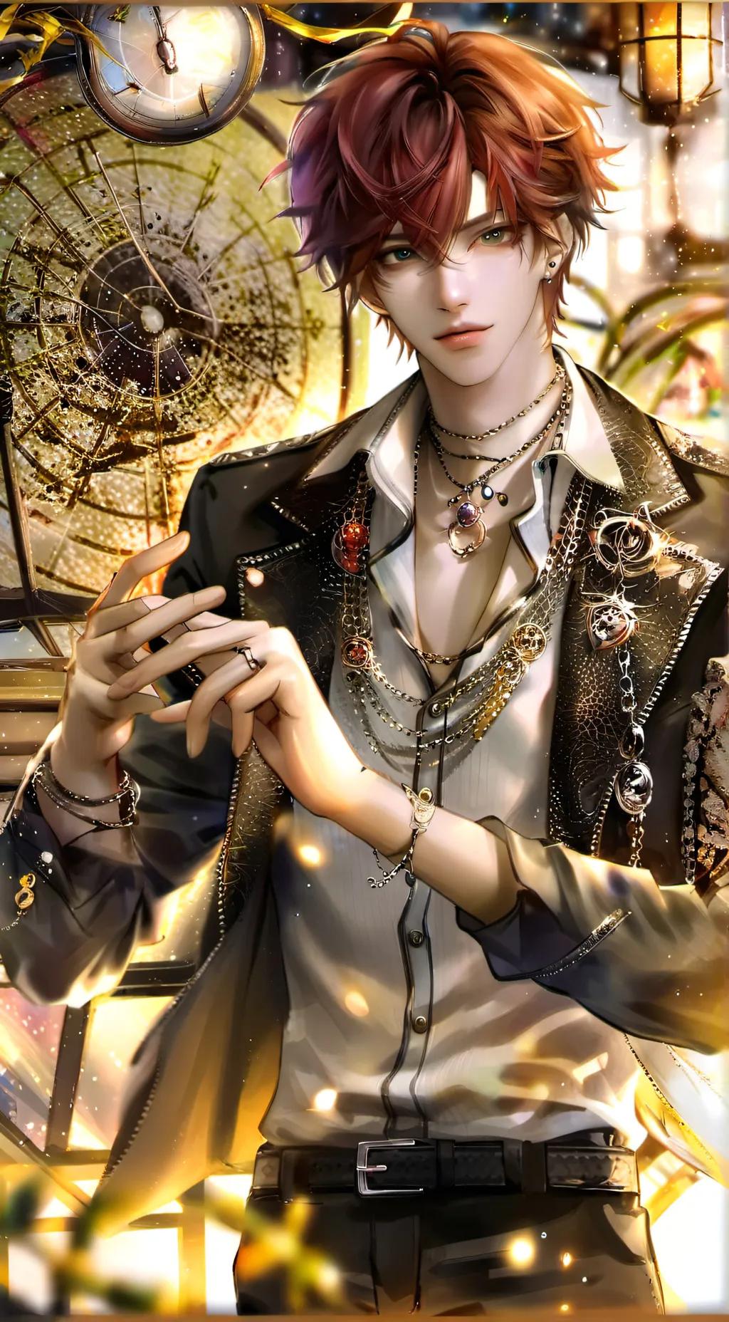ai character: The Red-headed Confusion background