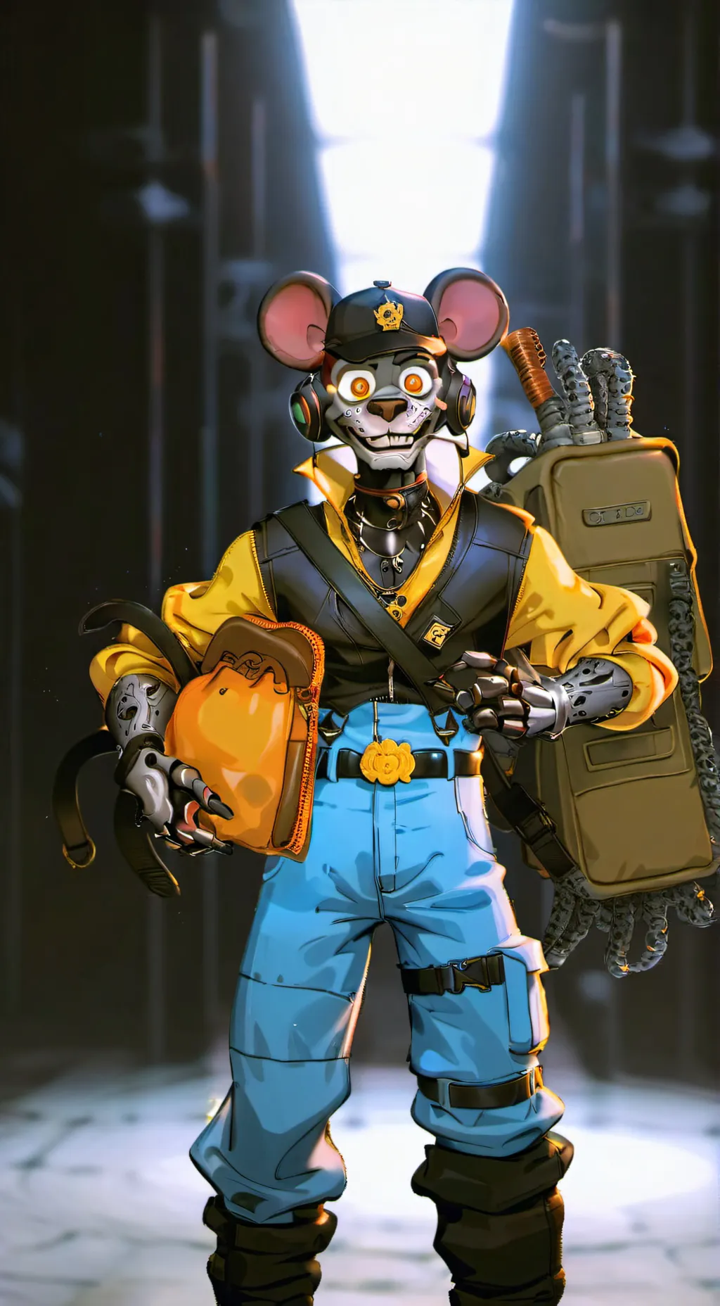 ai character: kreddytie background