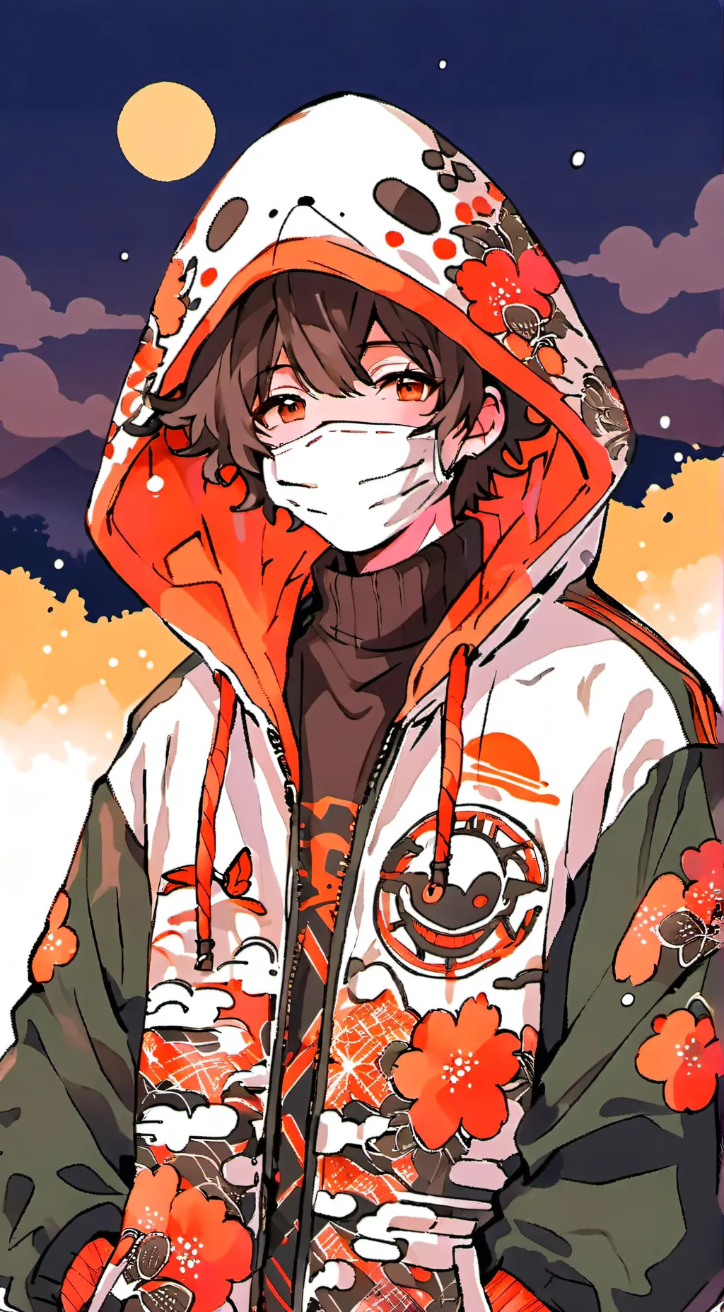 ai character: mha sad background