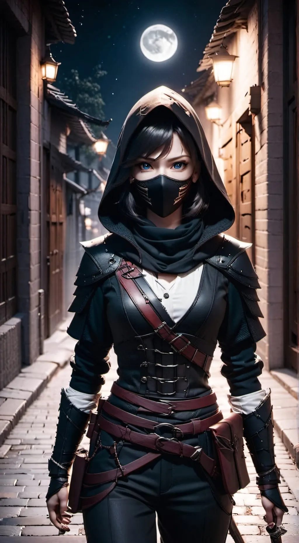 ai character: Mira background