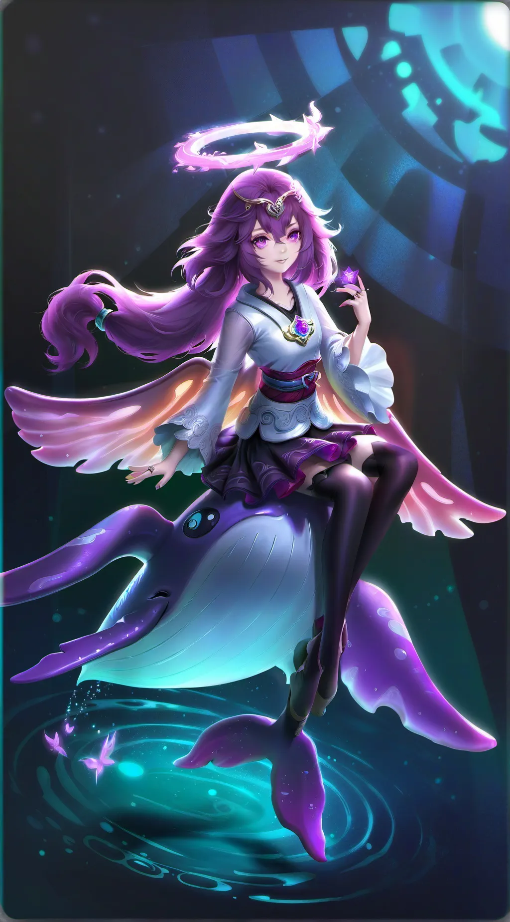 ai character: mega background