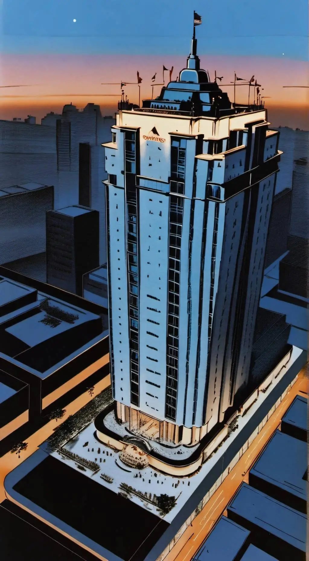 ai character: PMC Hotel background