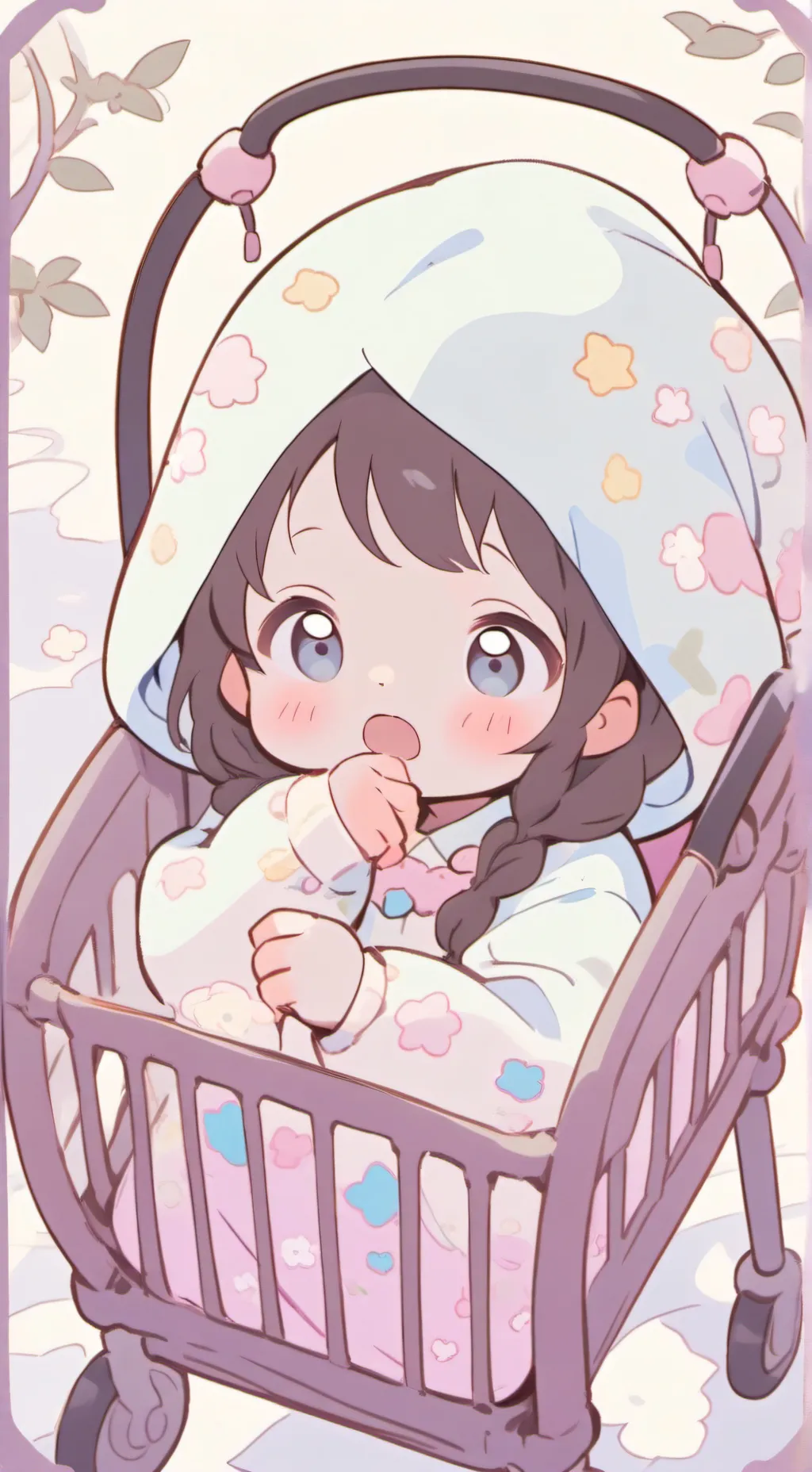 ai character: Akira le bébé background