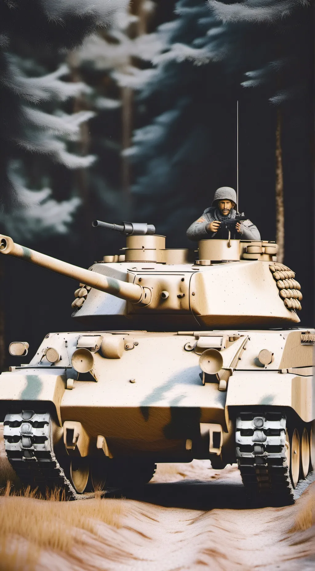 ai character: tanque aleman  background