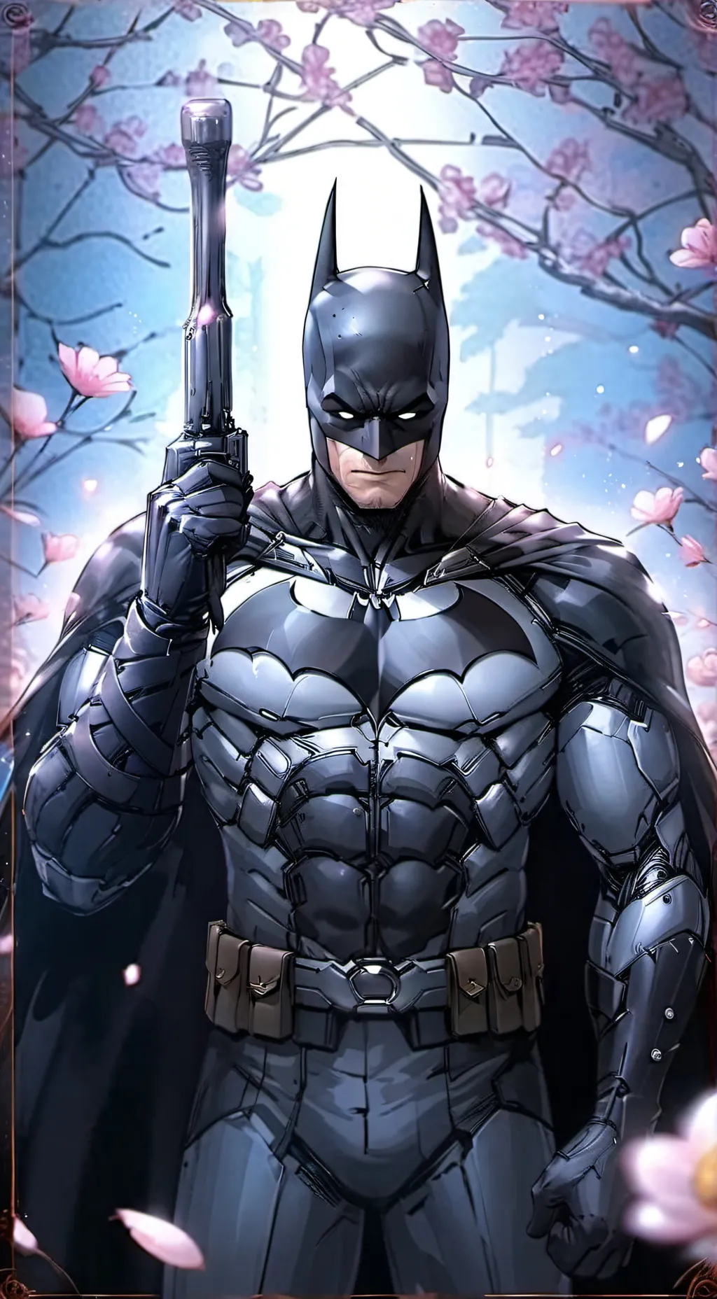 ai character: Batman  background