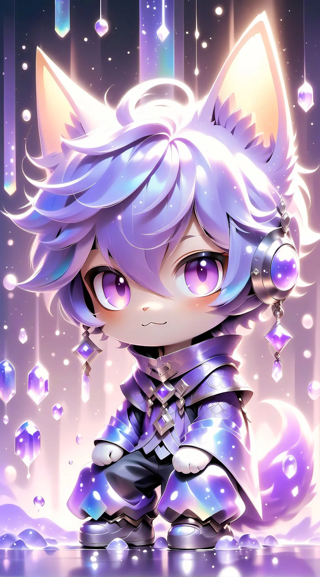 ai character: catnap background