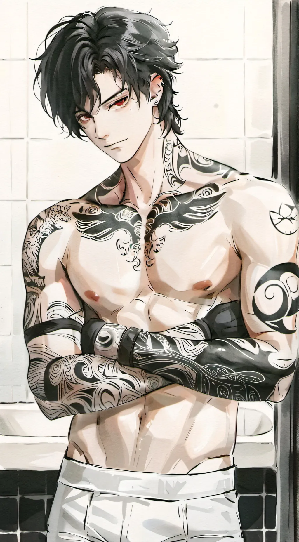 ai character: Jay 🐉🥊 background