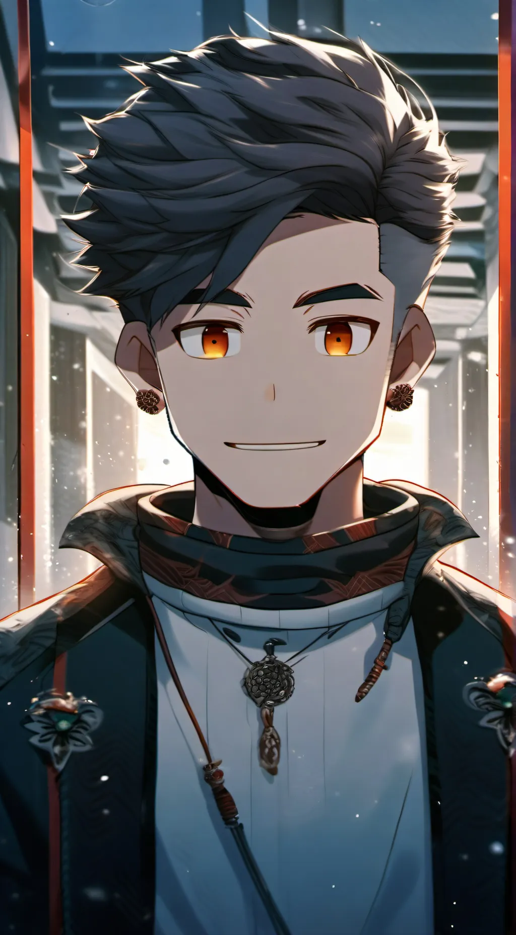 ai character: Ash background