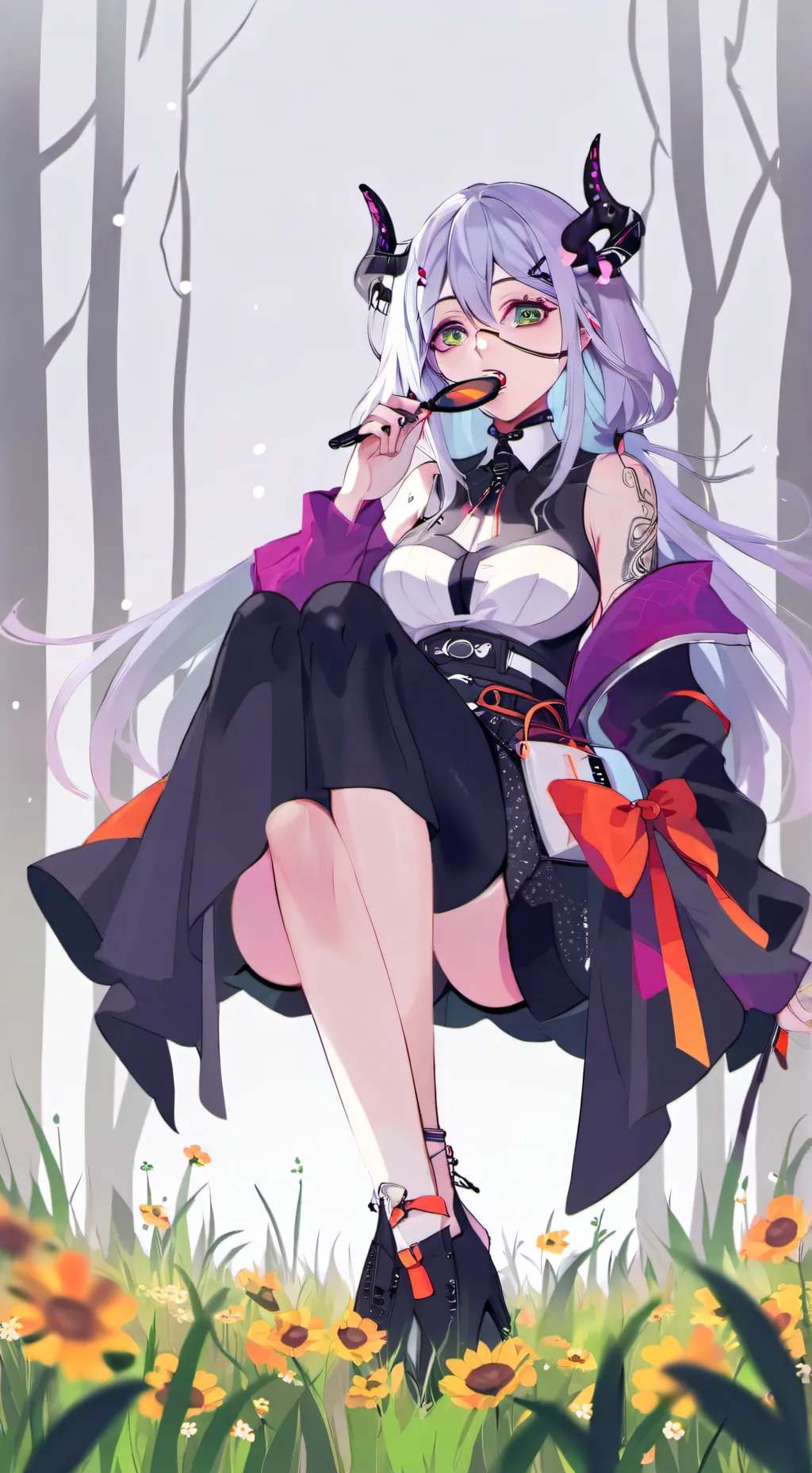 ai character: Freya  background