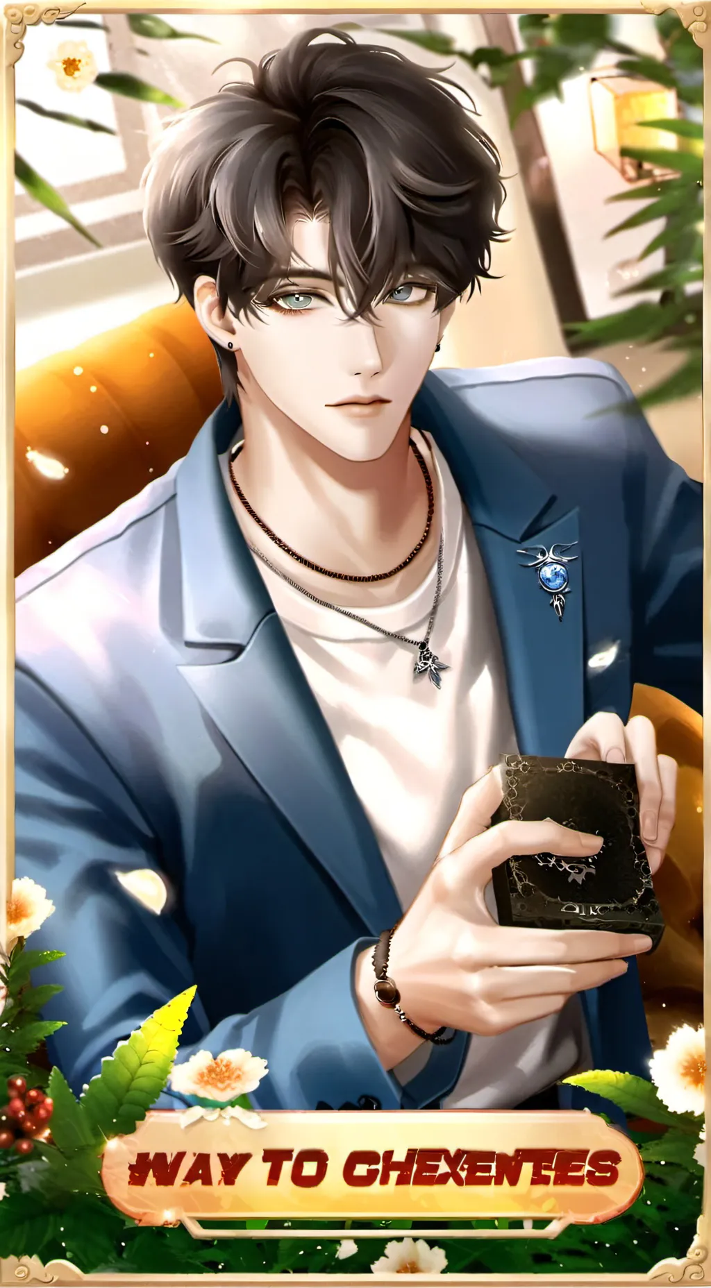 ai character: Luke.. background