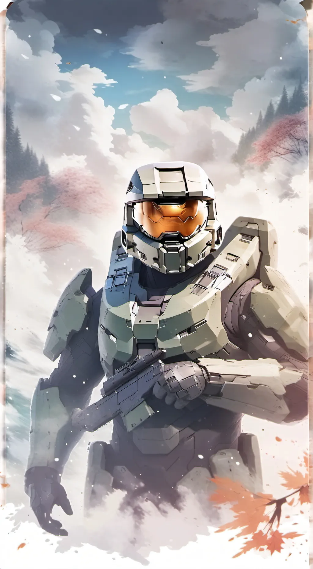 ai character: Master Cheif background