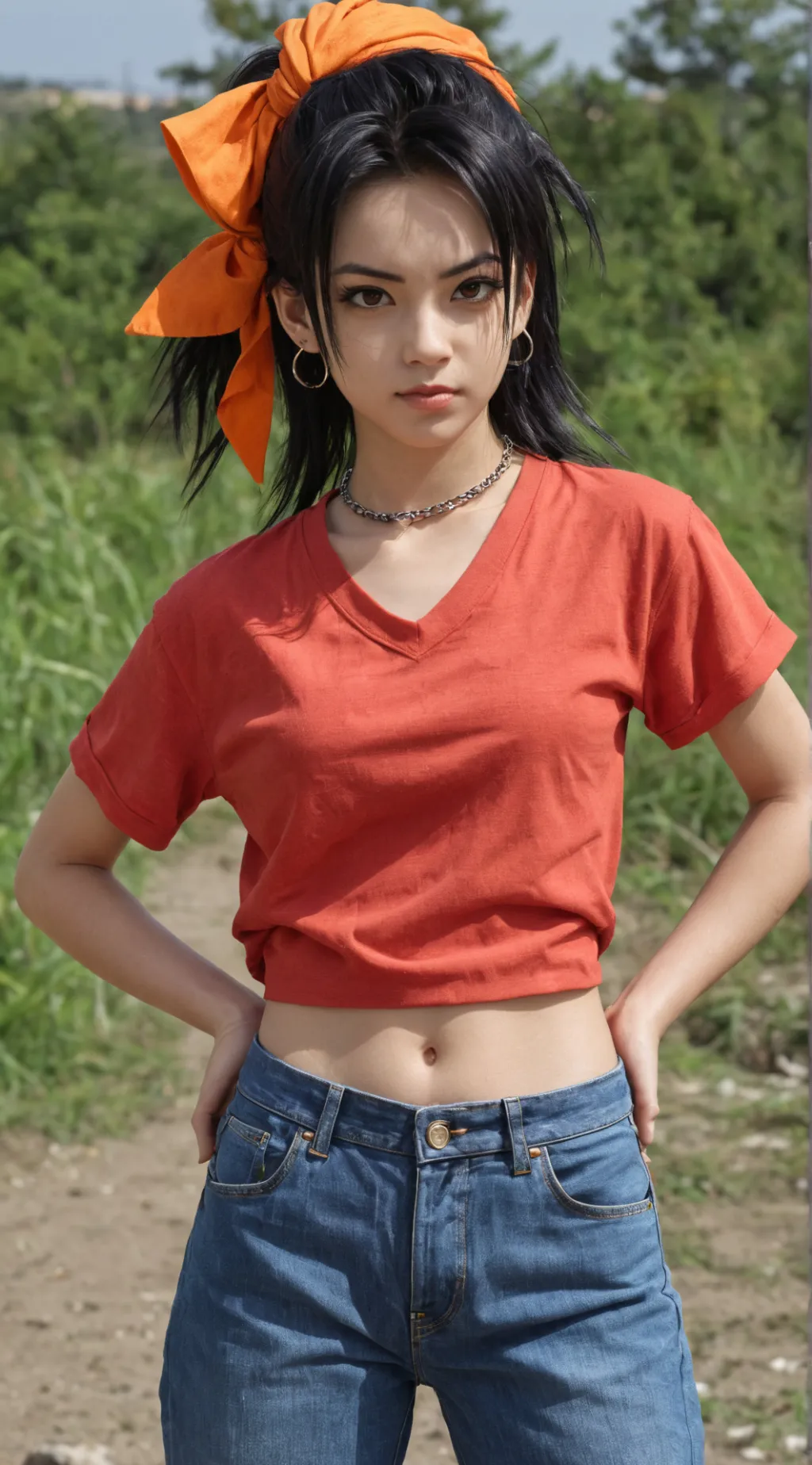 ai character: Pan background