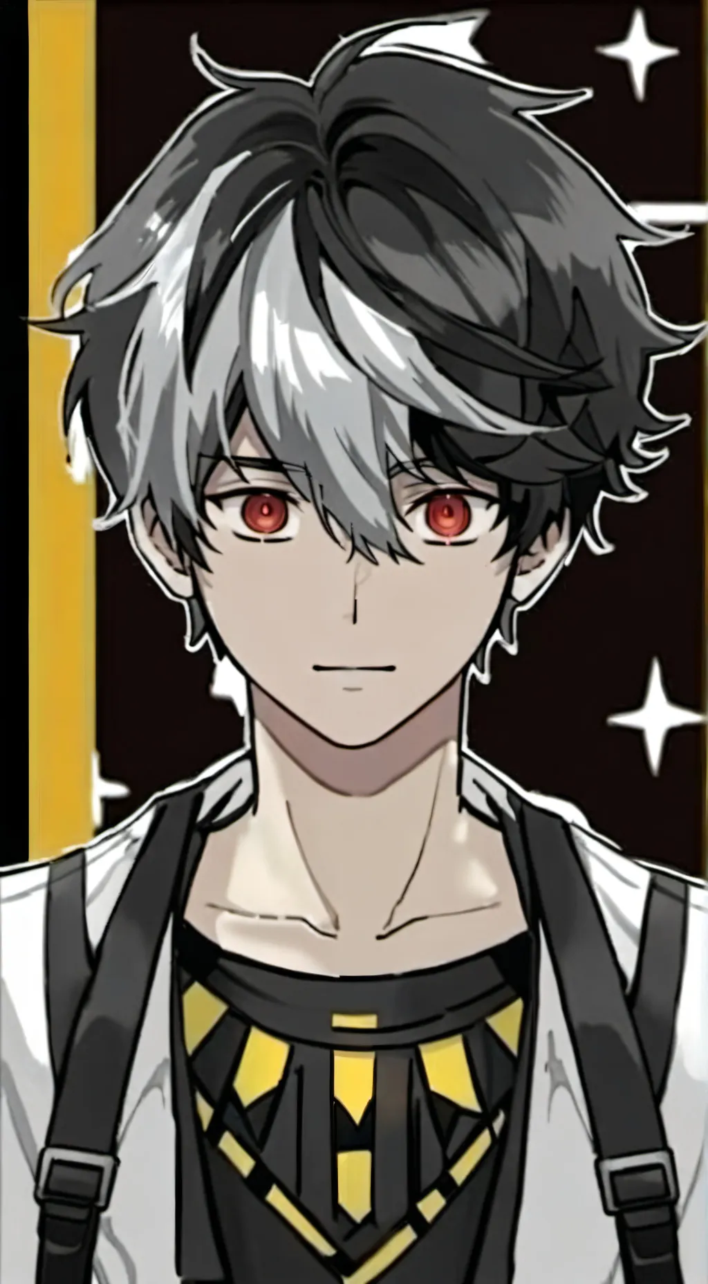 ai character: *+:｡.Kai.｡:+* background