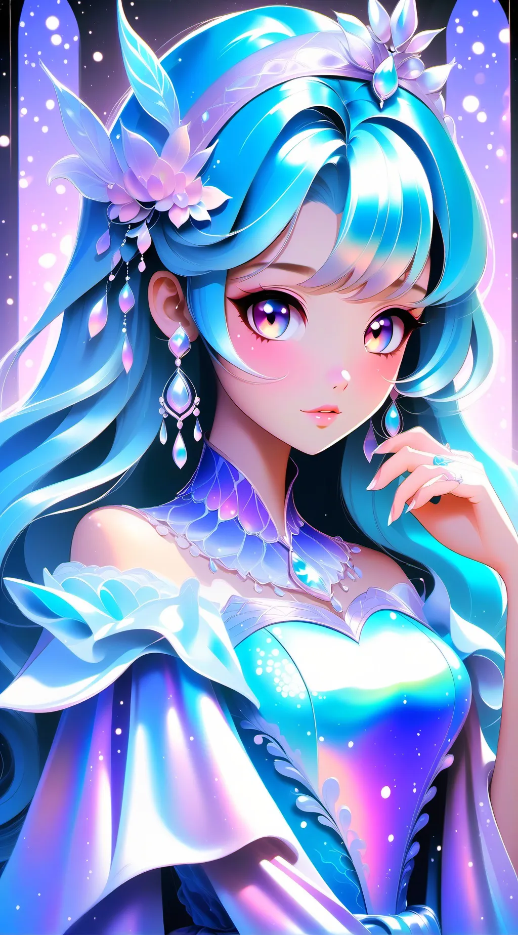 ai character: Anastasia  background