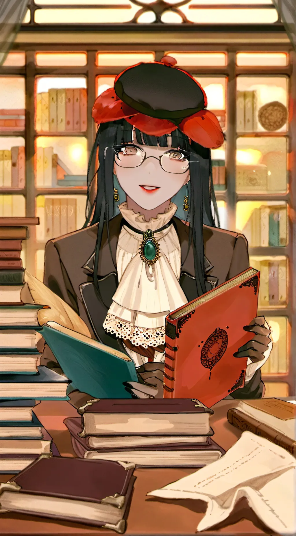 ai character: Yui background