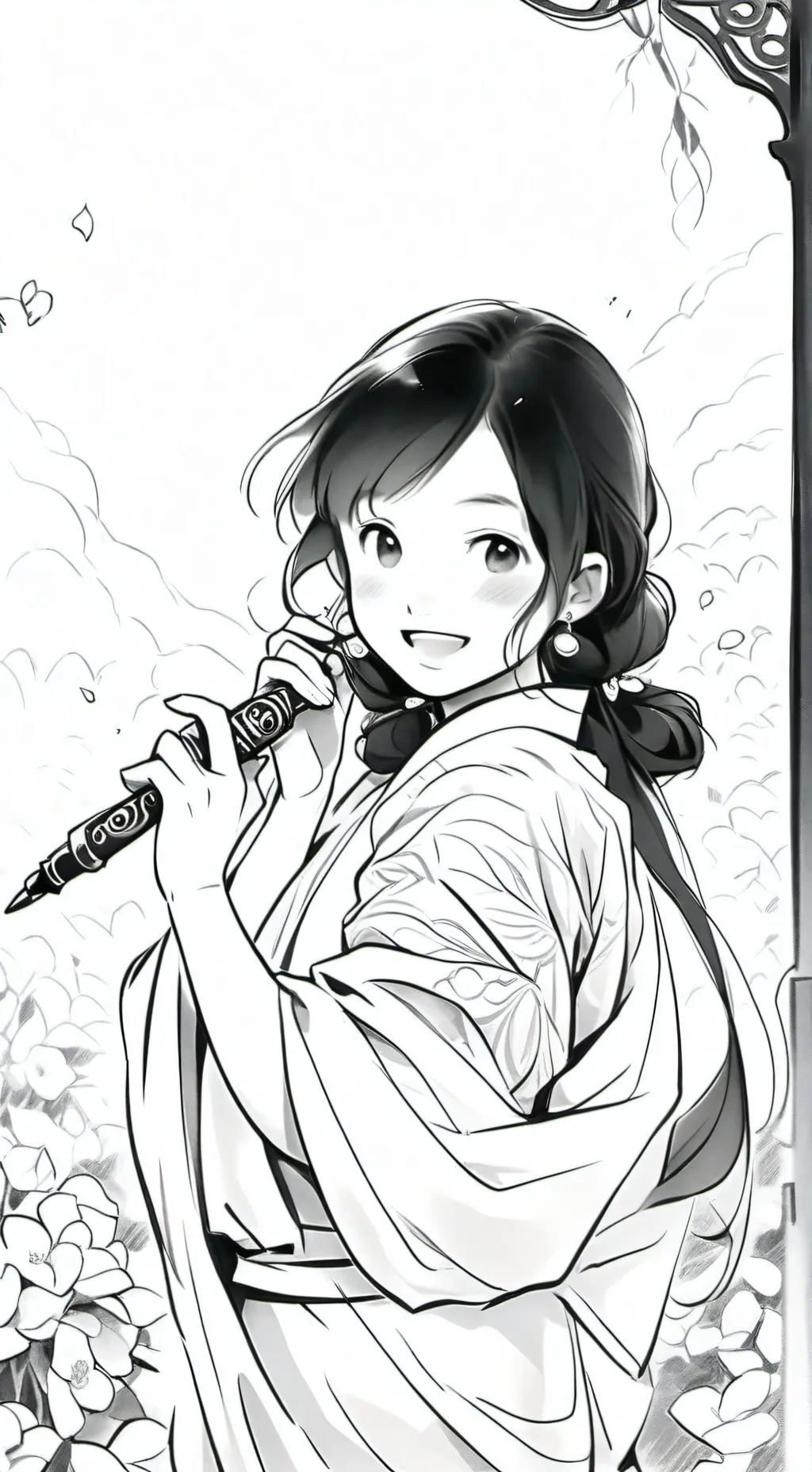 ai character: isabella chabela background
