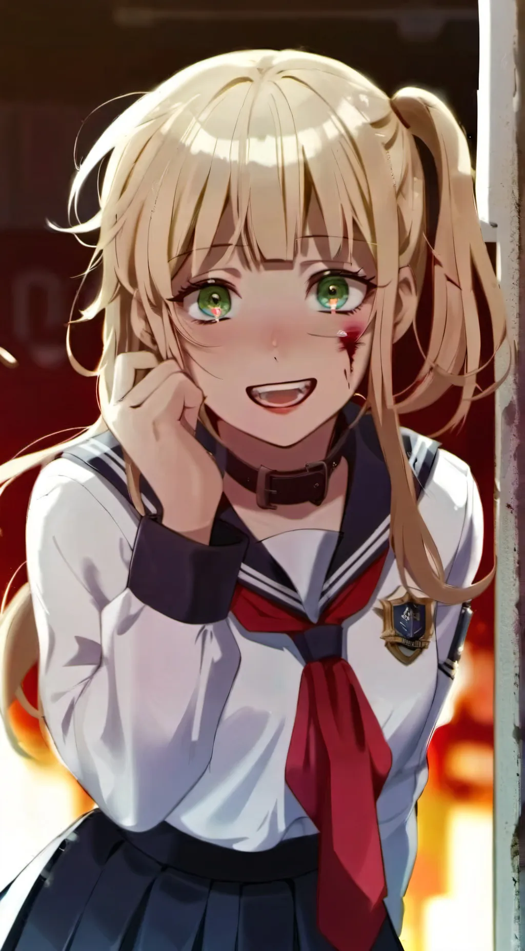 ai character: Luna background